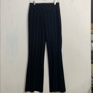 Vintage Bebe striped wide leg slacks